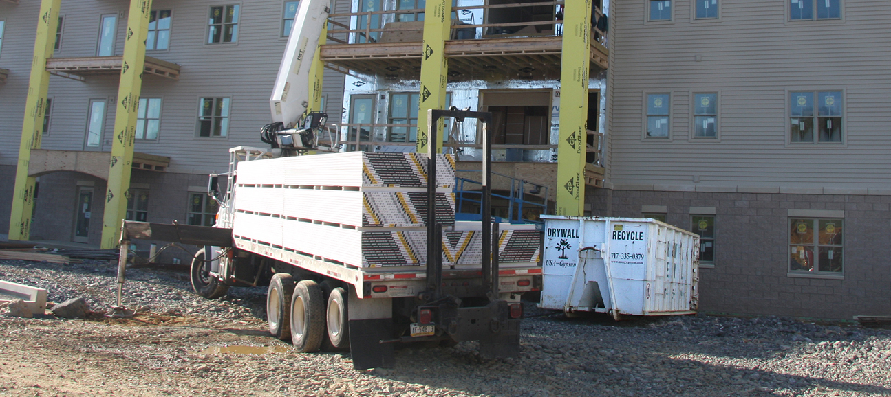Gypsum Wallboard Recycling for Contractors